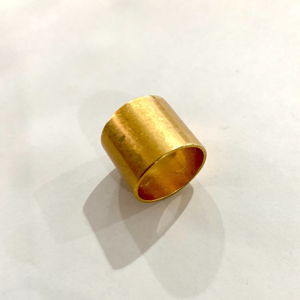 Madewell Brass Chunky Ring